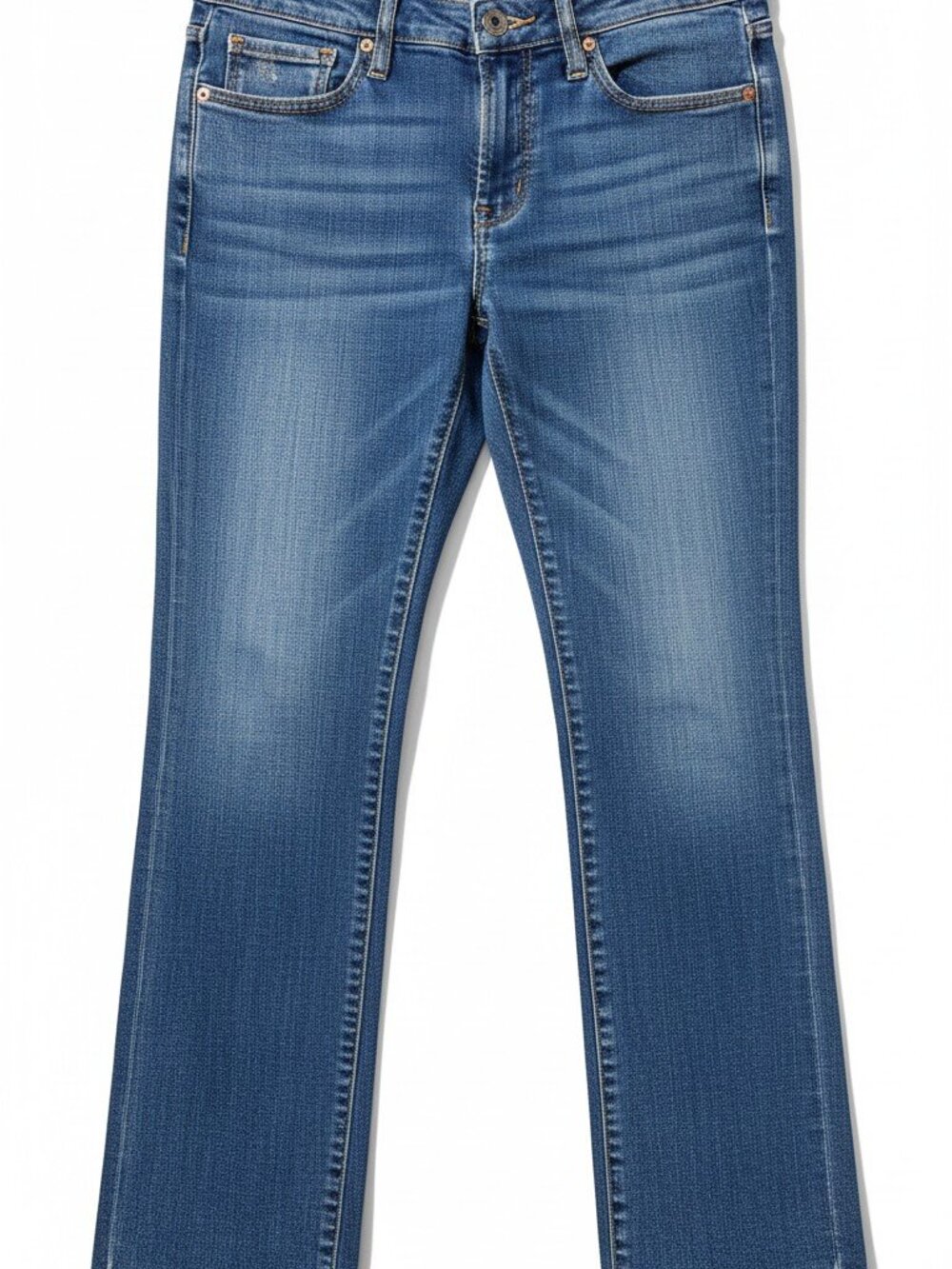 Lucky Brand Sweet N Straight Jeans Blue Mid Low Rise Stretch Size 10 / 30 R - Picture 3 of 15